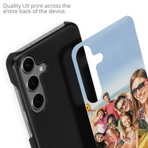 Concevez votre propre coque rigide Samsung Galaxy S24 Plus - Noir