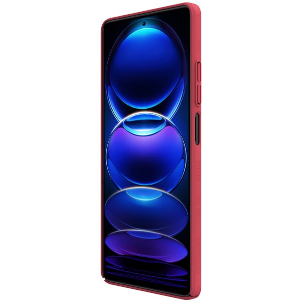 Nillkin Coque Super Frosted Shield Xiaomi Redmi Note 12 Pro Plus - Rouge