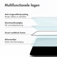 Accezz Protecteur d'écran en verre trempé + Applicateur Apple iPhone 15 Pro