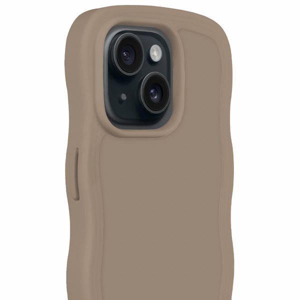 Holdit Coque Wavy iPhone 14/15 Plus - Mocha Brown