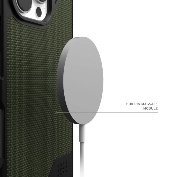 UAG Coque Metropolis LT MagSafe Apple iPhone 16 Pro Max - Kevlar Olive