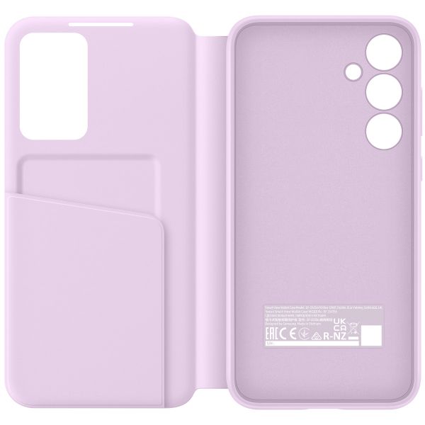 Samsung Original Coque S View Galaxy A35 - Lavender