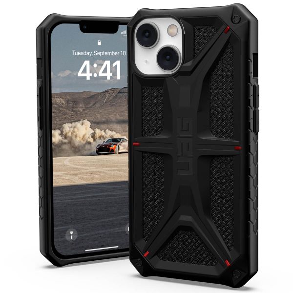 UAG Coque Monarch iPhone 14 - Kevlar Black