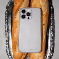 Holdit Coque Pailletée Apple iPhone 15 / 14 / 13 - Blanc