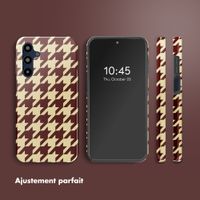 Selencia Coque arrière Vivid Samsung Galaxy A16 - Pied-de-Poule