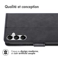 imoshion Étui de téléphone portefeuille Luxe Samsung Galaxy A56 - Noir