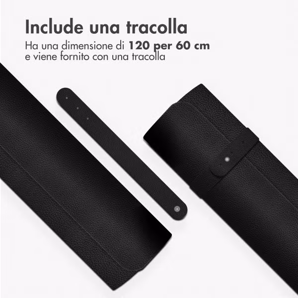 imoshion Le sous-main Desk 120 x 60 cm - L - Noir