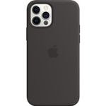 Apple Coque en silicone MagSafe iPhone 12 Pro Max - Black