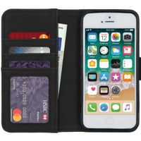 imoshion Étui de télephone portefeuille Apple iPhone SE (2016) / 5 / 5s - Bleu foncé