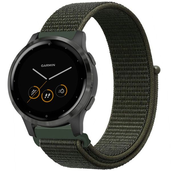 imoshion Bracelet en nylon Garmin Vivoactive 4L - Vert