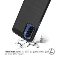 imoshion Coque Brushed Samsung Galaxy A17 - Noir