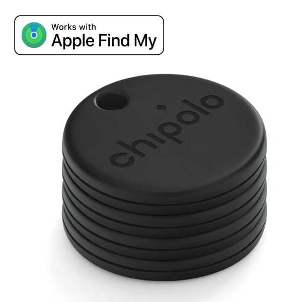 Chipolo ONE Spot - Traceur Bluetooth pour iOS - 4 pack - Noir