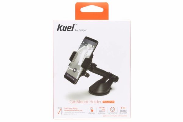 Spigen Kuel™ Universal Car Mount - Support de téléphone pour voiture - Tableau de bord - Noir