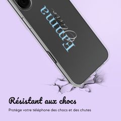 Coque avec votre propre photo et/ou texte Apple iPhone 16 - Naam