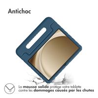 imoshion Coque kidsproof avec poignée Samsung Galaxy Tab A9 Plus - Bleu foncé