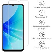 Selencia Protection d'écran en verre trempé Oppo A17 / A18 / A38