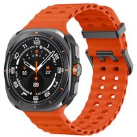 imoshion Bracelet Ocean en silicone Samsung Galaxy Watch Ultra (2024/2025) - Orange