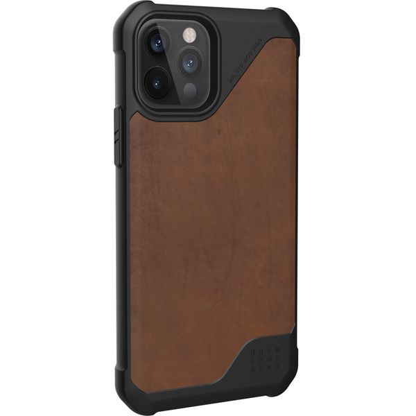 UAG Coque Metropolis LT iPhone 12 (Pro) - Leather Brown