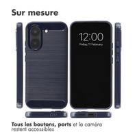 imoshion Coque Brushed Xiaomi Poco X8 Pro - Bleu foncé