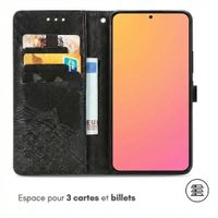 imoshion Etui de télephone Mandala Samsung Galaxy S24 Plus - Noir