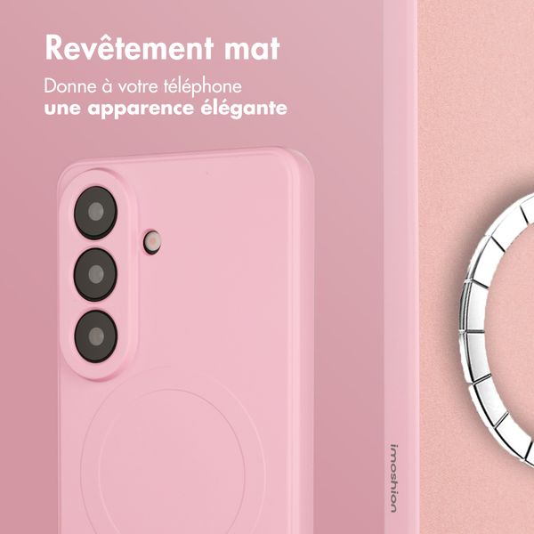 imoshion Coque Couleur avec MagSafe Samsung Galaxy S26 Plus - Candy Pink