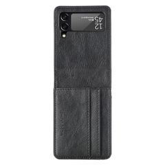 imoshion Étui de téléphone portefeuille Luxe Galaxy Z Flip 3 - Noir