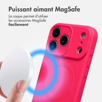 imoshion Coque Couleur avec MagSafe Apple iPhone 17 Pro Max - Neon Pink