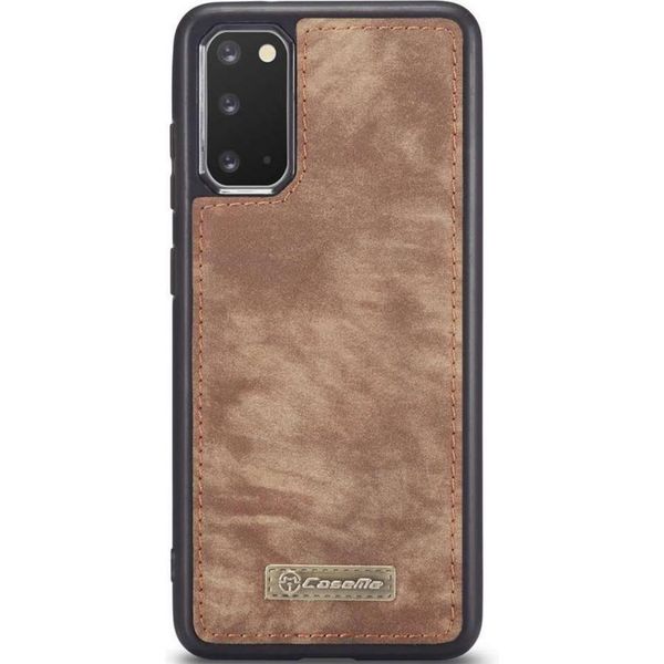 CaseMe Etui de téléphone de luxe en cuir 2 en 1 Samsung Galaxy S20