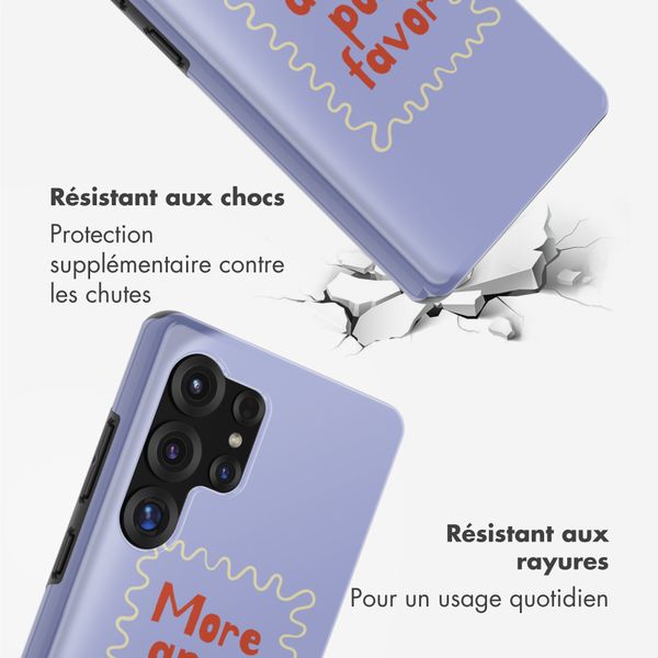 Selencia Coque arrière Vivid Samsung Galaxy S25 Ultra - More Amor