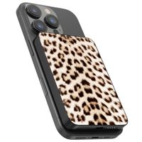 Selencia Powerbank Vivid 5 000 mAh - MagSafe et Qi - Noir / Leopard