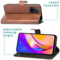 imoshion Étui de télephone portefeuille Oppo A94 (5G) - Marron