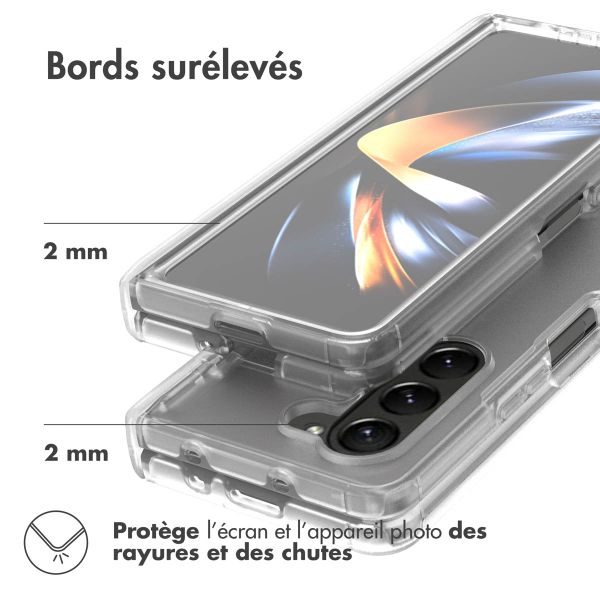 Accezz Coque Xtreme Impact Samsung Galaxy Z Fold 5 - Transparent