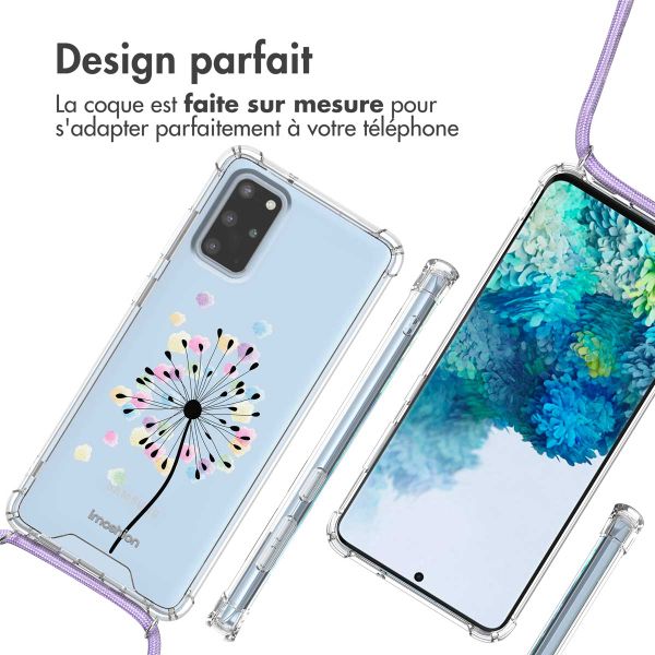 imoshion Coque Design avec cordon Samsung Galaxy S20 Plus - Sandstone Dandelion