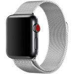 WiWu Bracelet milanais Apple Watch Series 1 á 10 / SE / Ultra (2) (44/45/46/49 mm) - Argent