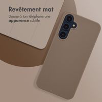 imoshion Coque Couleur Samsung Galaxy A35 - Marron