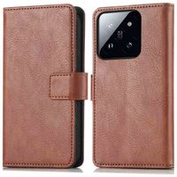 imoshion Étui de télephone portefeuille Xiaomi 14T Pro - Marron