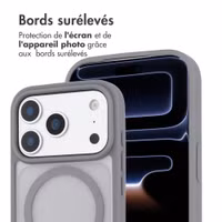 imoshion Coque Color Guard avec MagSafe Apple iPhone 17 Pro - Gris
