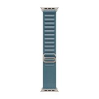 Apple Bracelet Alpine Loop Apple Watch Series 1 - 11 / SE / Ultra (44/45/46/49 mm) - Taille M - Light Blue / Natural Titanium