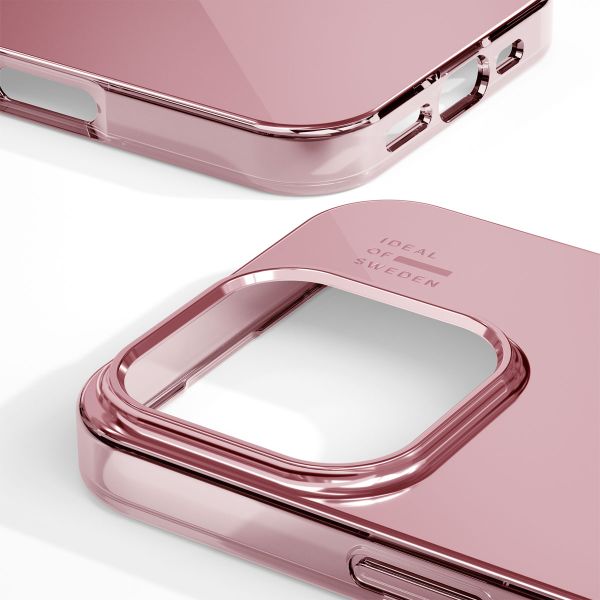 iDeal of Sweden Coque arrière Mirror Apple iPhone 16 Pro - Mirror Rose Pink