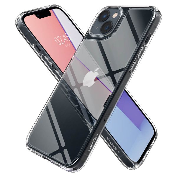 Spigen Coque arrière Quartz Hybrid Crystal Clear iPhone 14 - Transparent