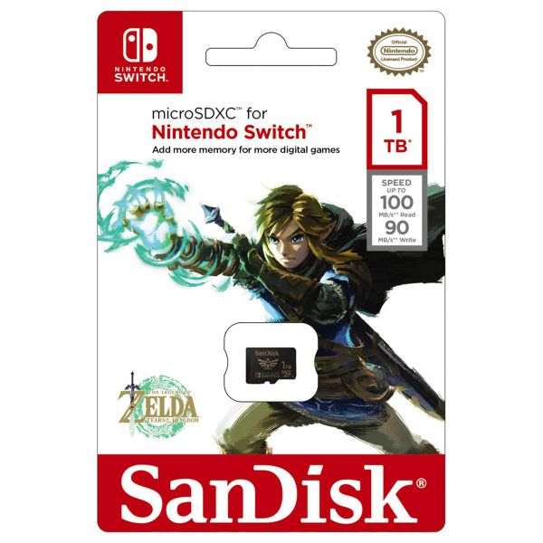 SanDisk microSD Nintendo Switch - 1TB - Zelda