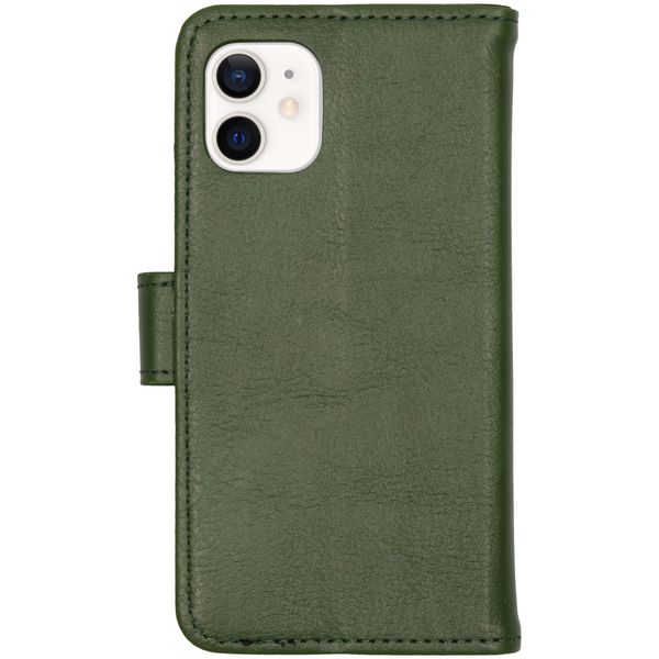imoshion Étui de télephone portefeuille de luxe Apple iPhone 12 Mini - Vert