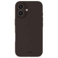 Holdit Coque Silicone Apple iPhone 16 - Chocolate