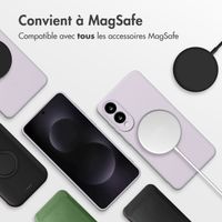 imoshion Coque Couleur avec MagSafe Samsung Galaxy S25 Edge - Violet