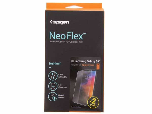 Spigen Protection d'écran Neo Flex Duo Pack Samsung Galaxy S8