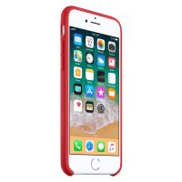 Apple Coque en silicone Apple iPhone SE (2022 / 2020) / 8 / 7 - Red