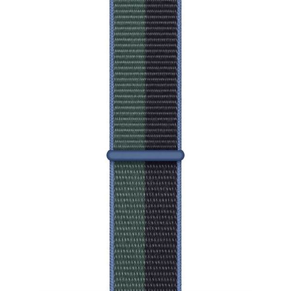 Apple Bracelet Sport Loop Apple Watch Series 1 t/m 11 / SE / Ultra (44/45/46/49 mm) - Midnight Green