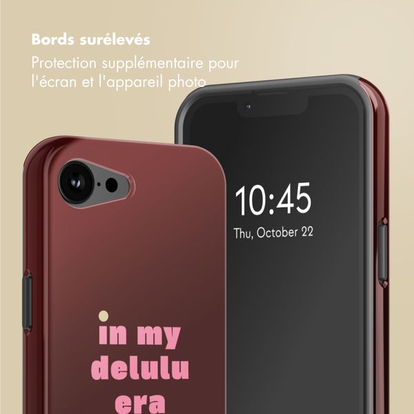Selencia Coque arrière Vivid avec MagSafe Apple iPhone 16e - Delulu