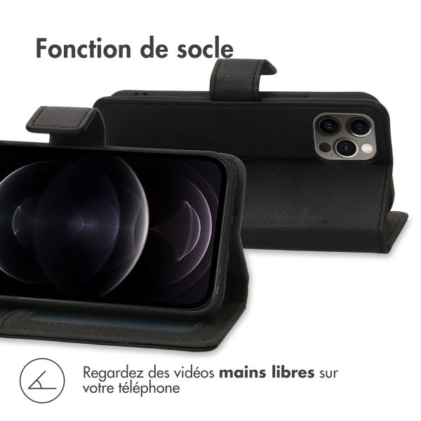 imoshion Étui de téléphone portefeuille Luxe iPhone 12 (Pro)