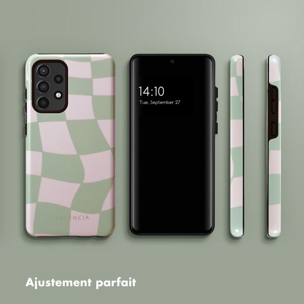 Selencia Coque arrière Vivid Tough Samsung Galaxy A52(s) (5G/4G) - Groovy Sage Green